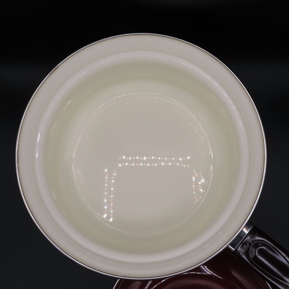 Sanko Enameled Vintage Cookware Japan Show Pans sauce pot MCM Mid Century MCM - Picture 6 of 15